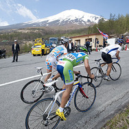 ツアー・オブ・ジャパン富士山でサレルノが首位に