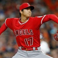 アストロズ打線相手に粘投を見せたエンゼルス・大谷翔平【写真：Getty Images】