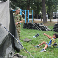 自衛隊施設内でキャンプ！「親と子のアウトドアキャンプ」8月開催