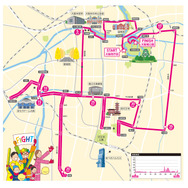 第9回大阪マラソン、大阪の名所を巡る新コースを発表