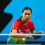 快進撃のカットマン・佐藤瞳がプエルトリコの難敵を完封　圧巻の4試合連続ストレート勝ちで優勝に王手【WTTスターコンテンダー・ドーハ】