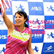【Next Stars】世界一を狙える確かな実力…ビーチテニス高橋友美選手