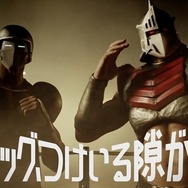 超人師弟コンビ、花粉と戦う！ウォーズマンとロビンマスクが実写CM